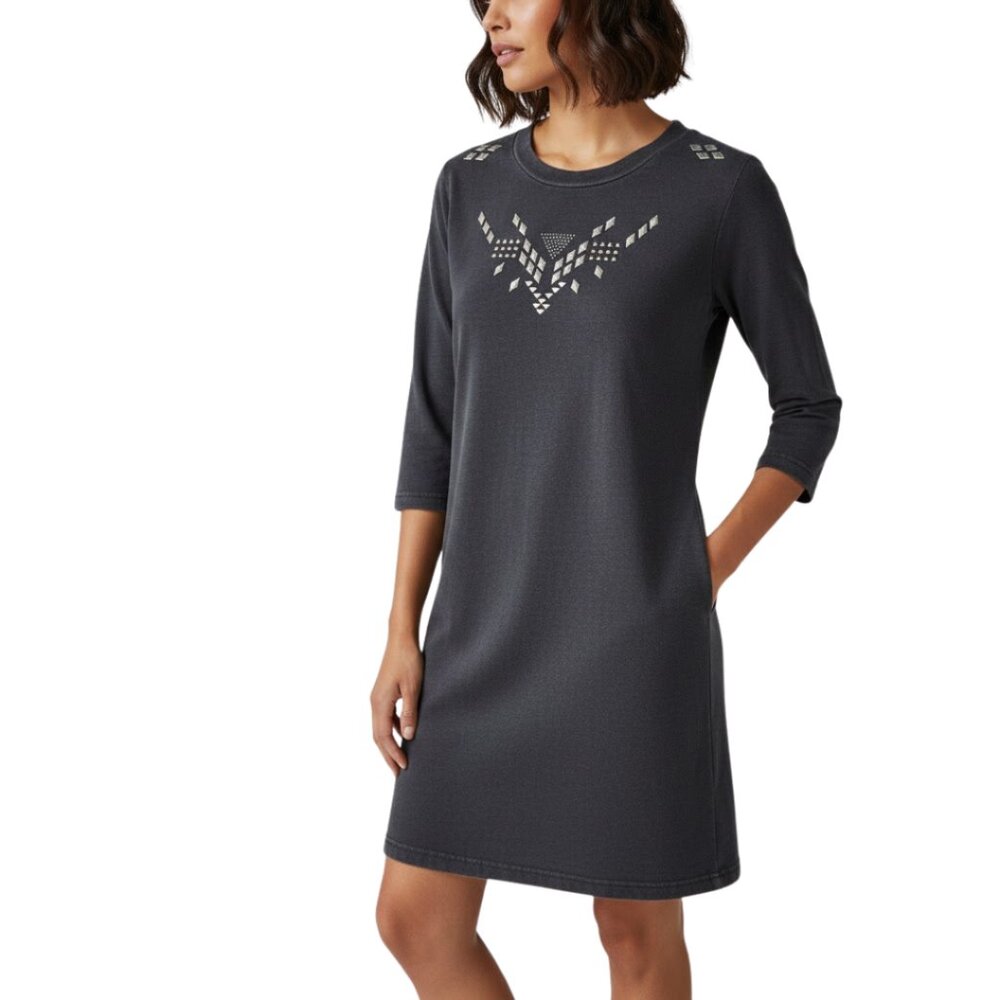 Current/Elliott Studded  stadium Dress  –‎ S